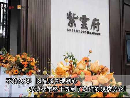 不負久候！以品質兌現初心 龍城樓市終于等到了這樣的硬核房企！ 